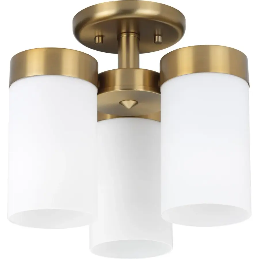 Sleek Mid-Century Flush Mount Perfect for Low Ceilings - Image 1