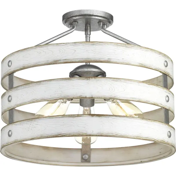 Gulliver Three-Light 17" Semi-Flush Convertible - Image 2