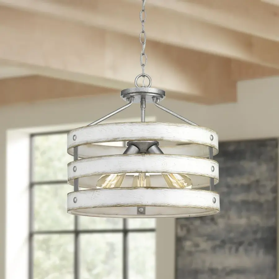 Gulliver Three-Light 17" Semi-Flush Convertible - Image 4