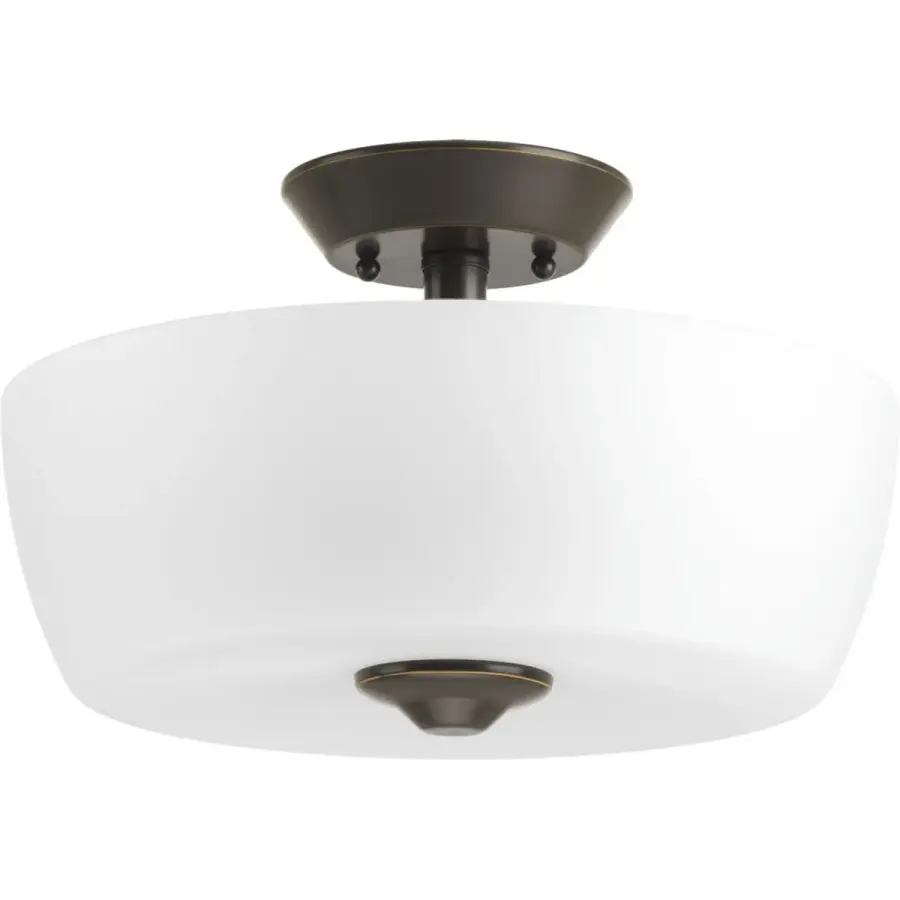 Leap Collection Two-Light 14" Semi-Flush Mount - Image 2
