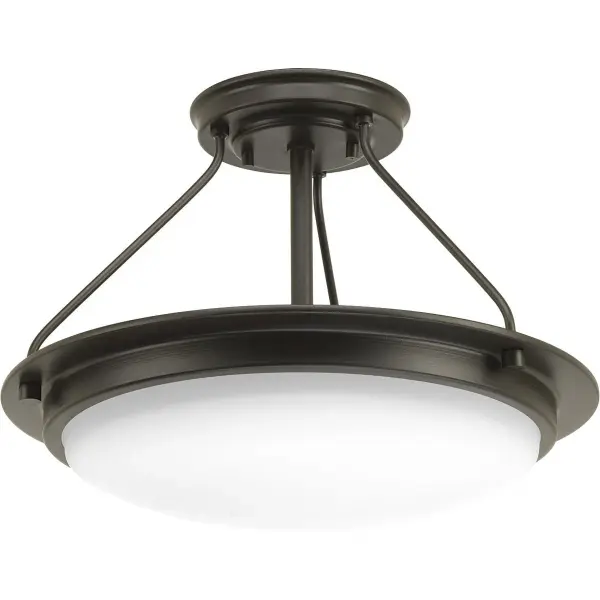 The Apogee 15" LED fixture offers flexible installation as either semi-flush or pendant, making it ideal for various ceiling heights. Energy-efficient LED technology and JA8/Title 24 compliance ensure long-term value.