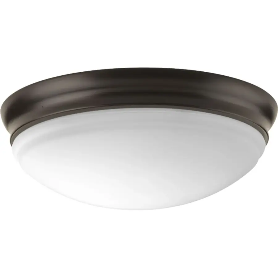 11" LED Flush Mount in Brushed Nickel - Image 1