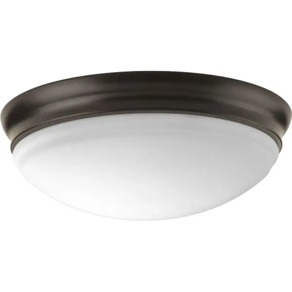11" LED Flush Mount in Brushed Nickel - Image 1