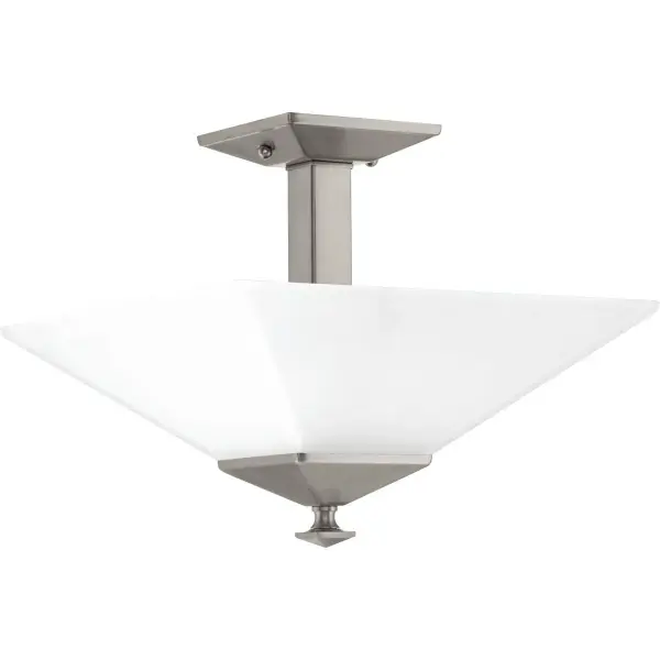 Clifton Heights 12.75" Two-Light Semi-Flush Ceiling Light - Image 2