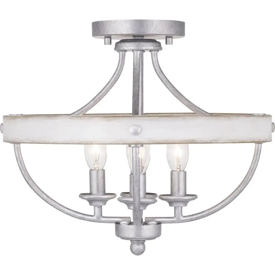 Gulliver Collection Four-Light Semi-Flush Convertible - Image 1