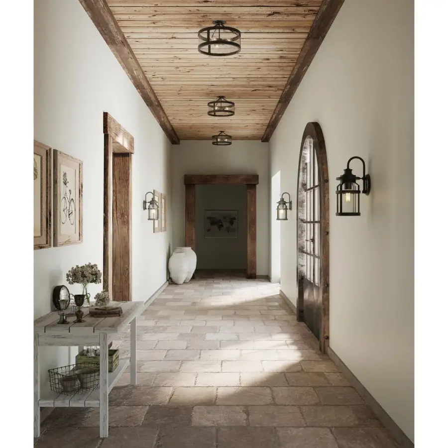 Gresham Three-Light Semi-Flush Convertible - Image 2