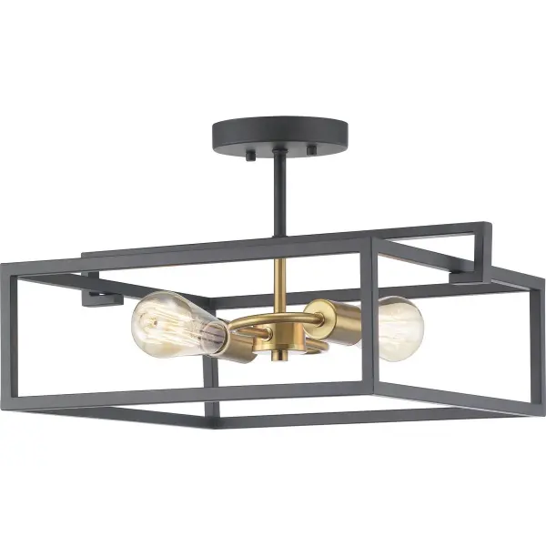 Blakely Two-Light Semi-Flush Convertible - Image 1
