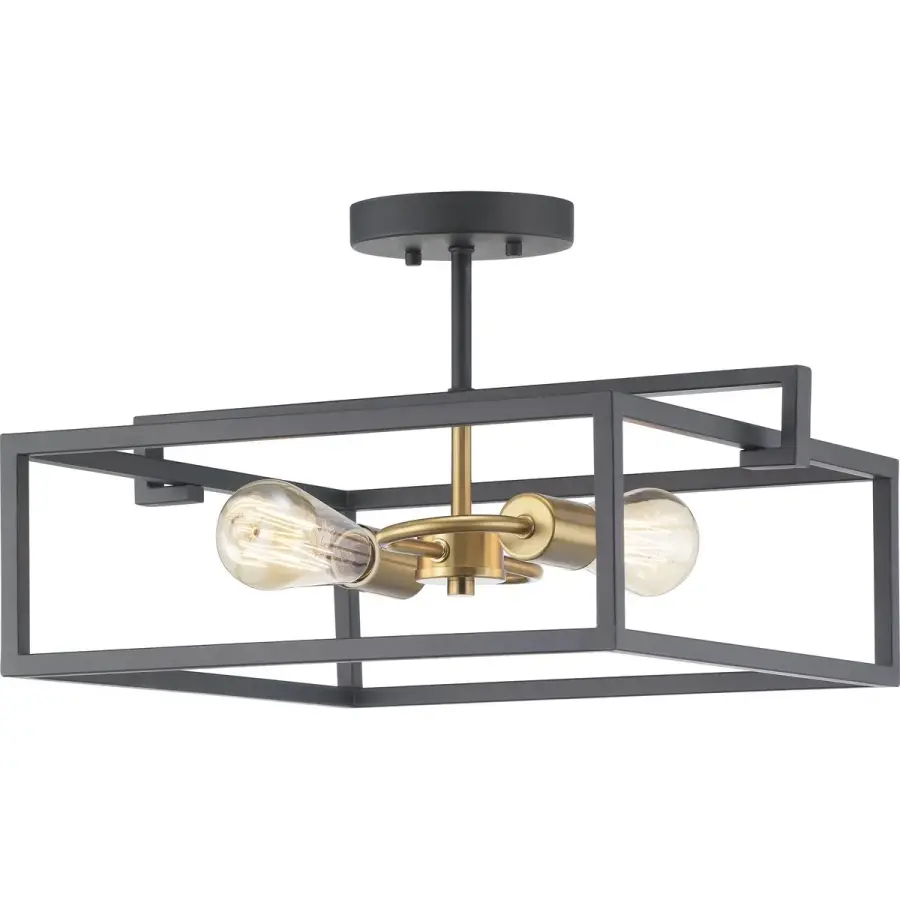 Blakely Two-Light Semi-Flush Convertible - Image 1