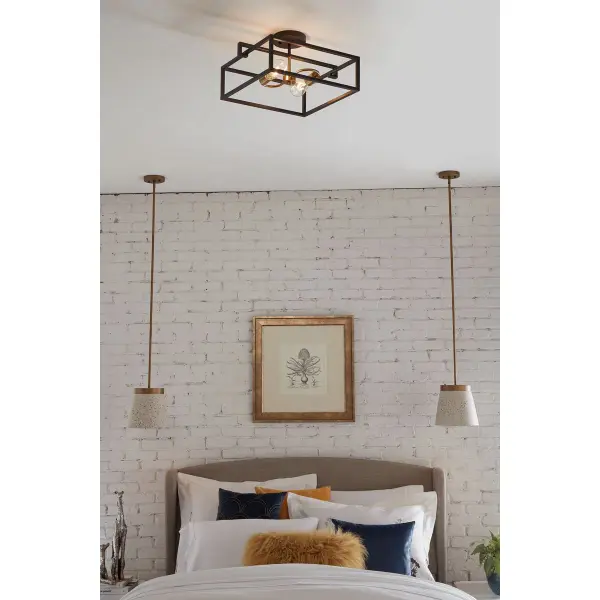Blakely Two-Light Semi-Flush Convertible - Image 2