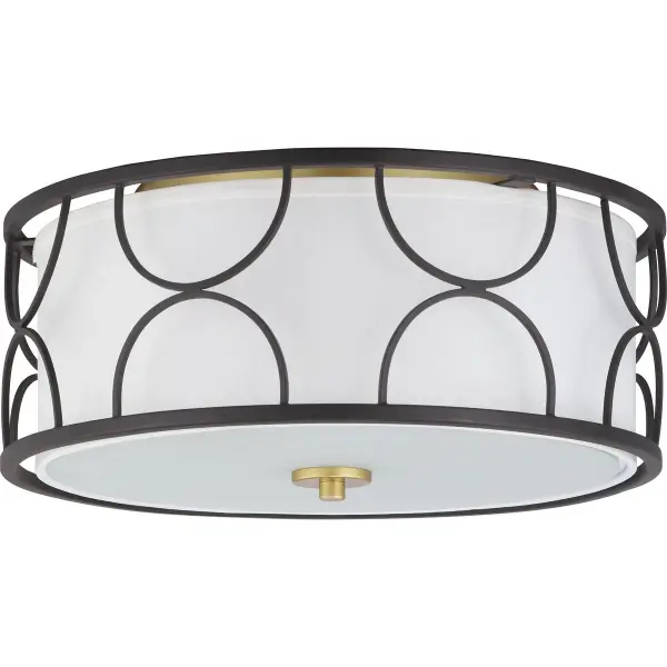 Landree 16" Three-Light Flush Mount - Image 1