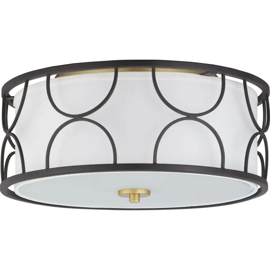 Landree 16" Three-Light Flush Mount - Image 1