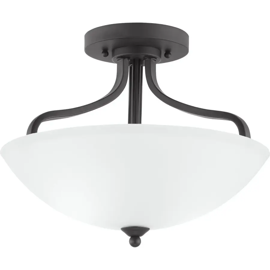 Laird Three-Light Semi-Flush Convertible - Image 2