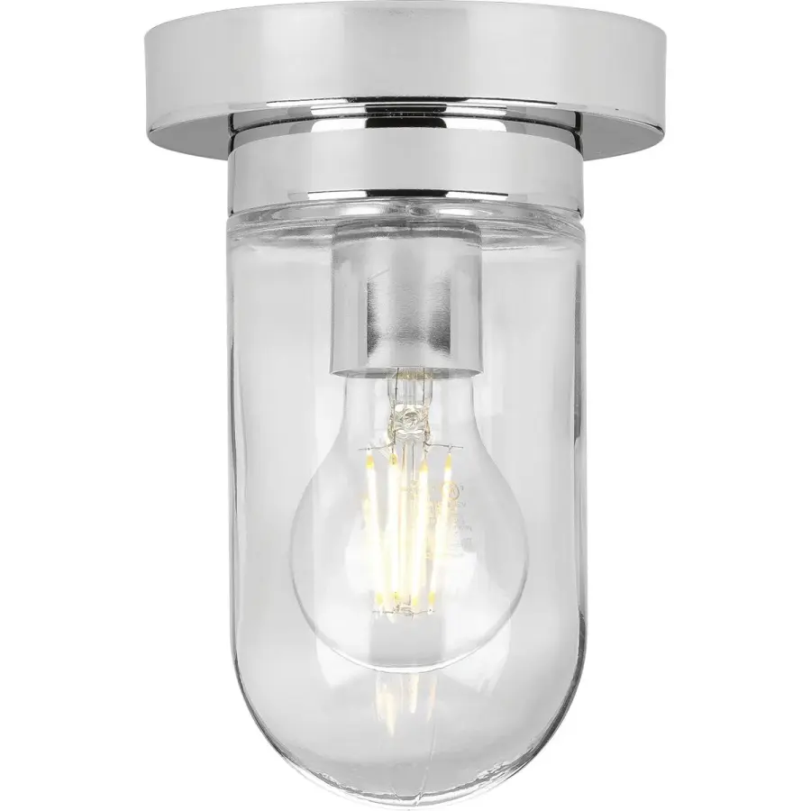 Signal Collection One-Light Flush Mount - Image 1