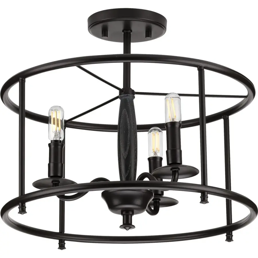 Durrell Collection Semi-Flush Convertible - Image 1