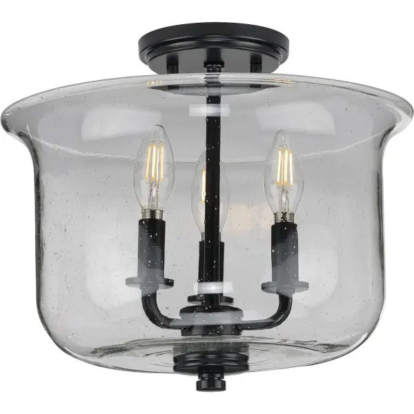 Winslett Three-Light Semi-Flush Convertible - Image 2