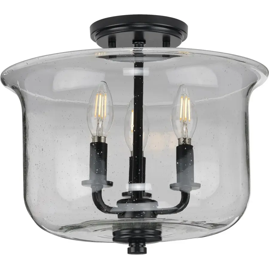 Winslett Three-Light Semi-Flush Convertible - Image 2