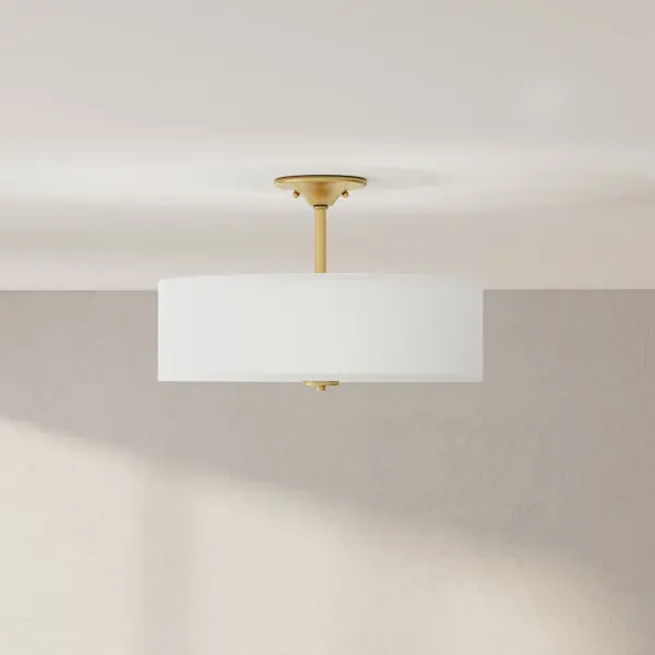 Inspire Collection Three-Light 18" Semi-Flush Mount - Image 2