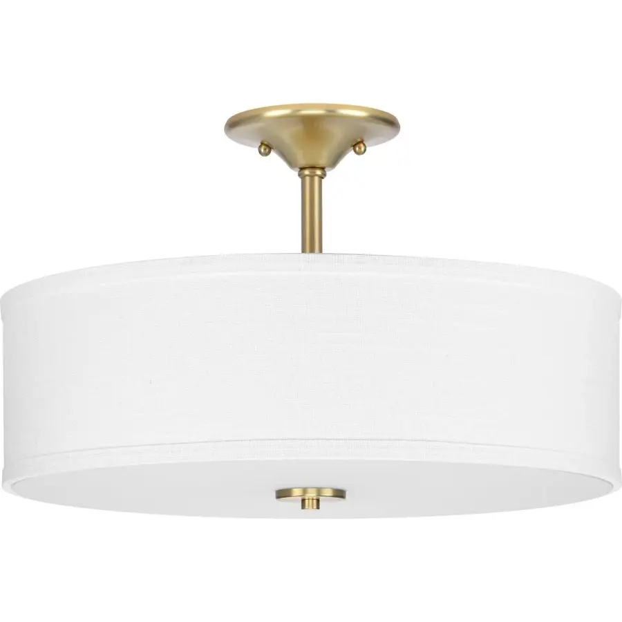 Inspire Collection Three-Light 18" Semi-Flush Mount - Image 3