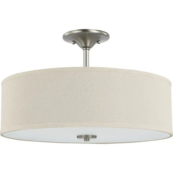 Inspire Collection Three-Light 18" Semi-Flush Mount - Image 1