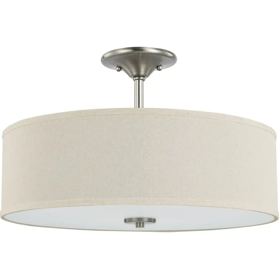 Inspire Collection Three-Light 18" Semi-Flush Mount - Image 1