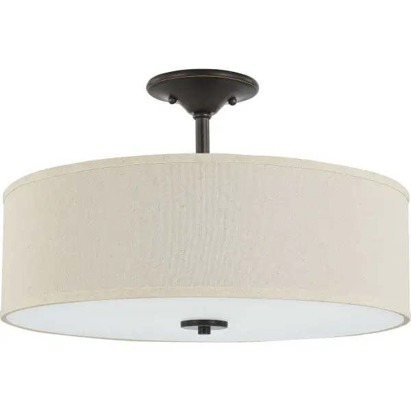 Inspire Collection Three-Light 18" Semi-Flush Mount - Image 2