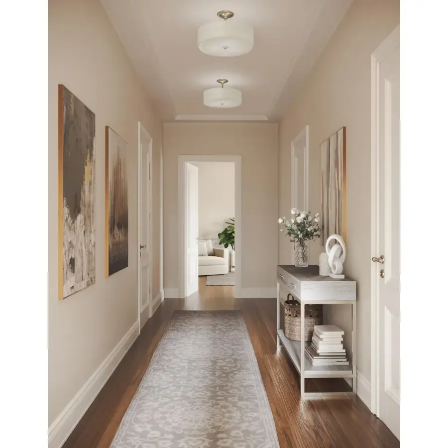 Inspire Collection Three-Light 18" Semi-Flush Mount - Image 3