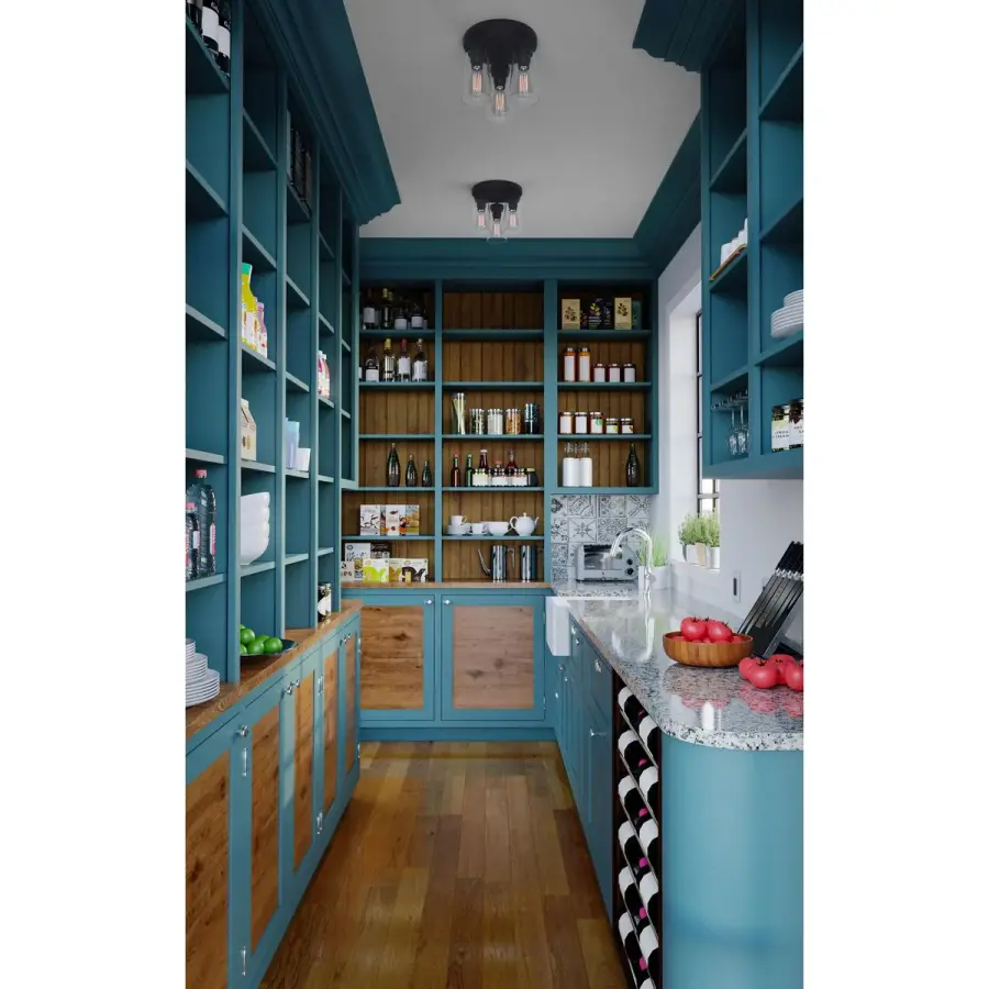 Modern Farmhouse Charm Meets Practical Flush Mount Design - Image 2