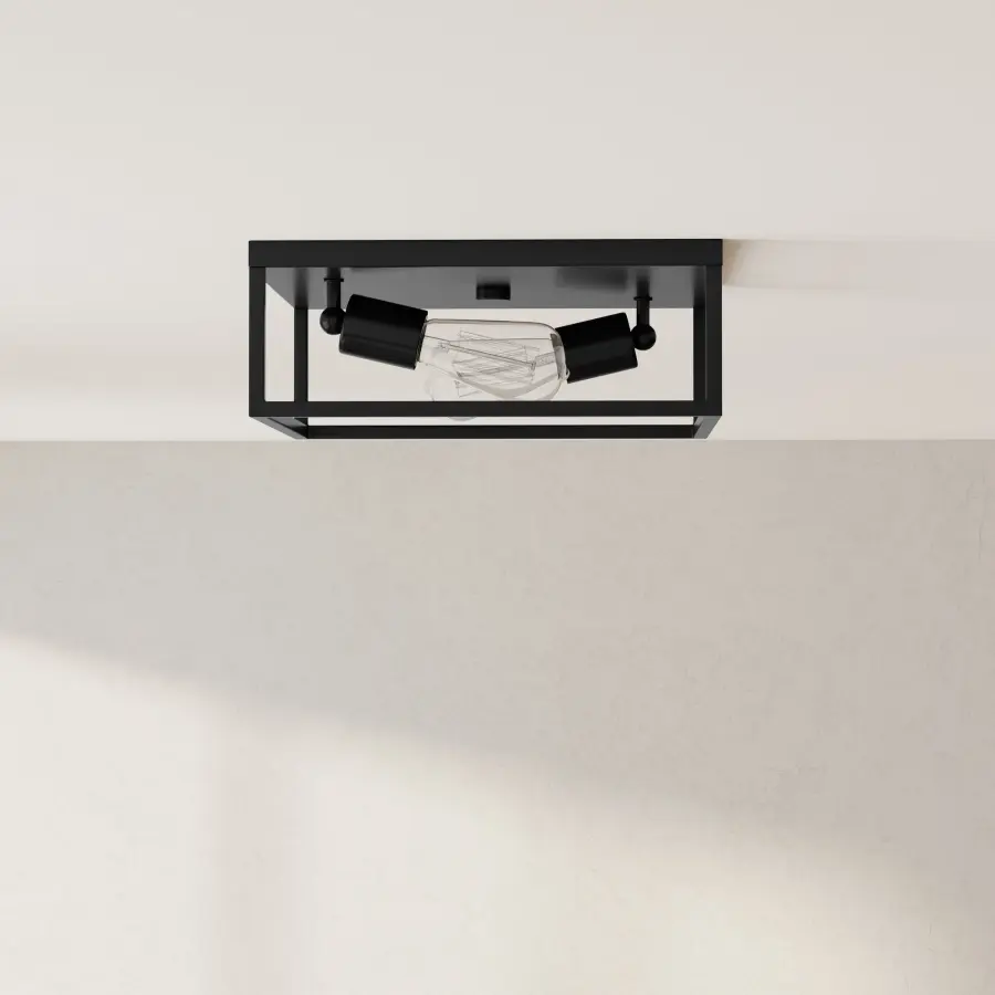 Perimeter Two-Light Flush Mount Ceiling Light - Image 1