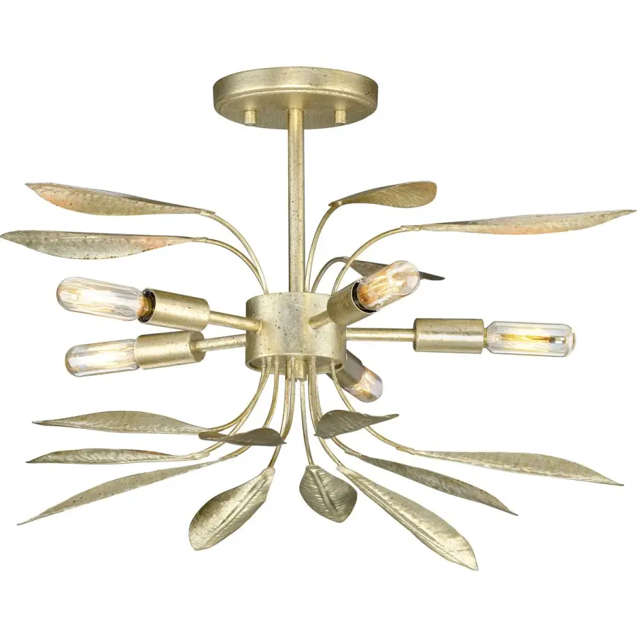Mariposa Five-Light Convertible Semi-Flush Ceiling Light - Image 2