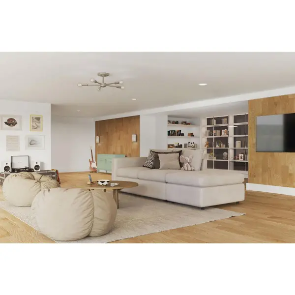 Delayne Five-Light Semi-Flush Mount - Image 8