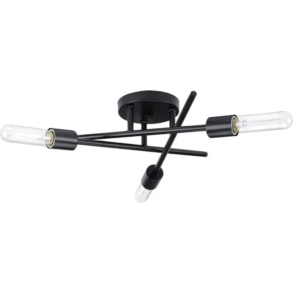 Astra Collection Three-Light 18" Semi-Flush Mount Light - Image 2