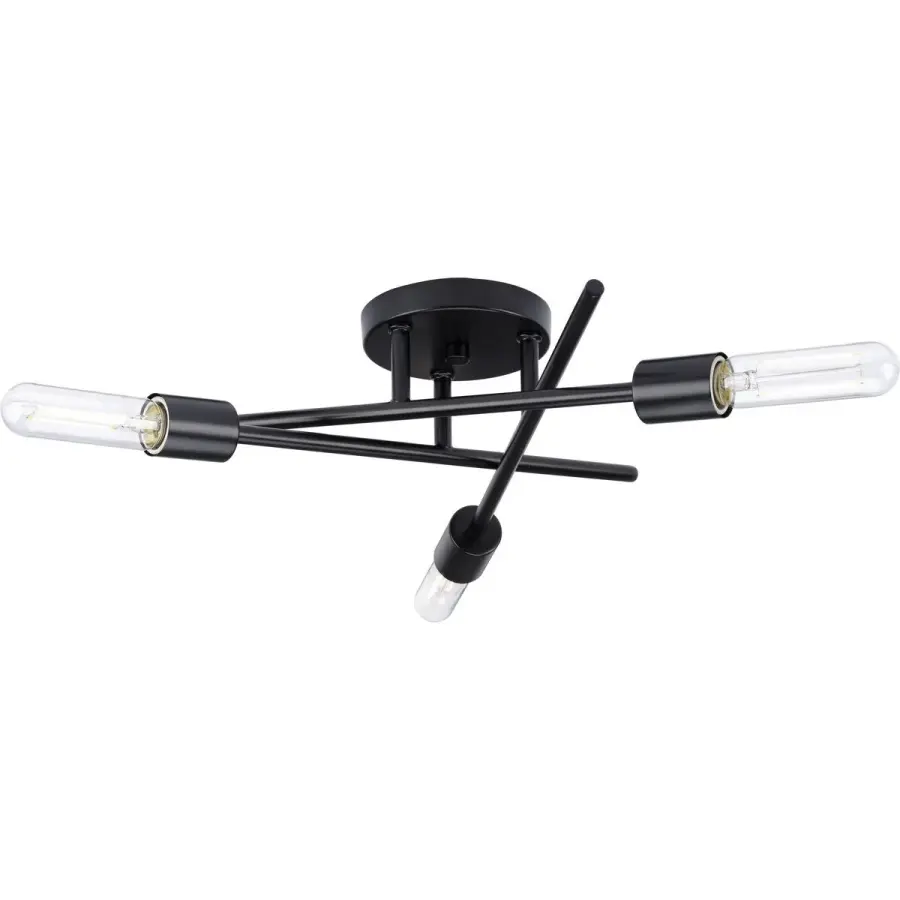 Astra Collection Three-Light 18" Semi-Flush Mount Light - Image 2
