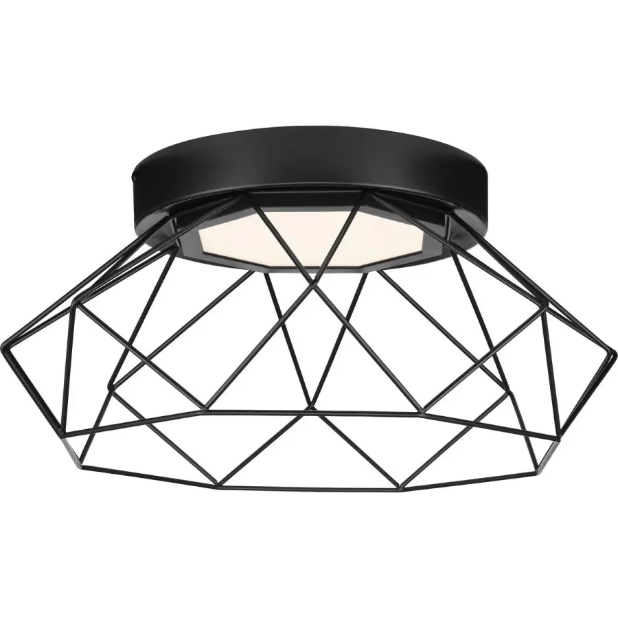 Geodesic LED Flush Mount Light - Image 1