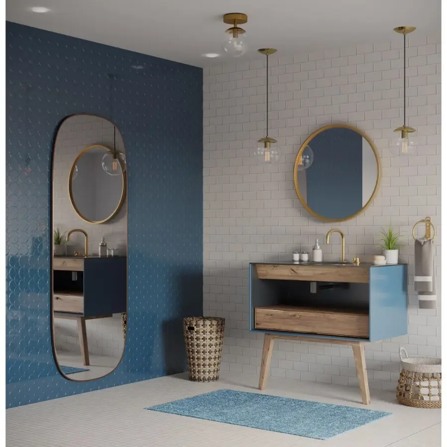 Atwell One-Light Semi-Flush Mount in Brushed Nickel - Image 4