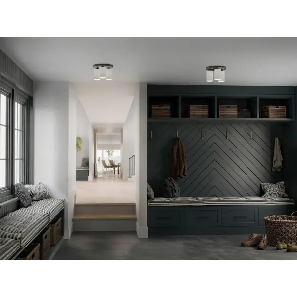 Cofield 12" Three-Light Flush Mount - Image 6