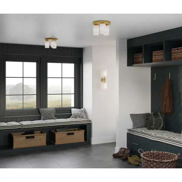 Cofield 12" Three-Light Flush Mount - Image 8