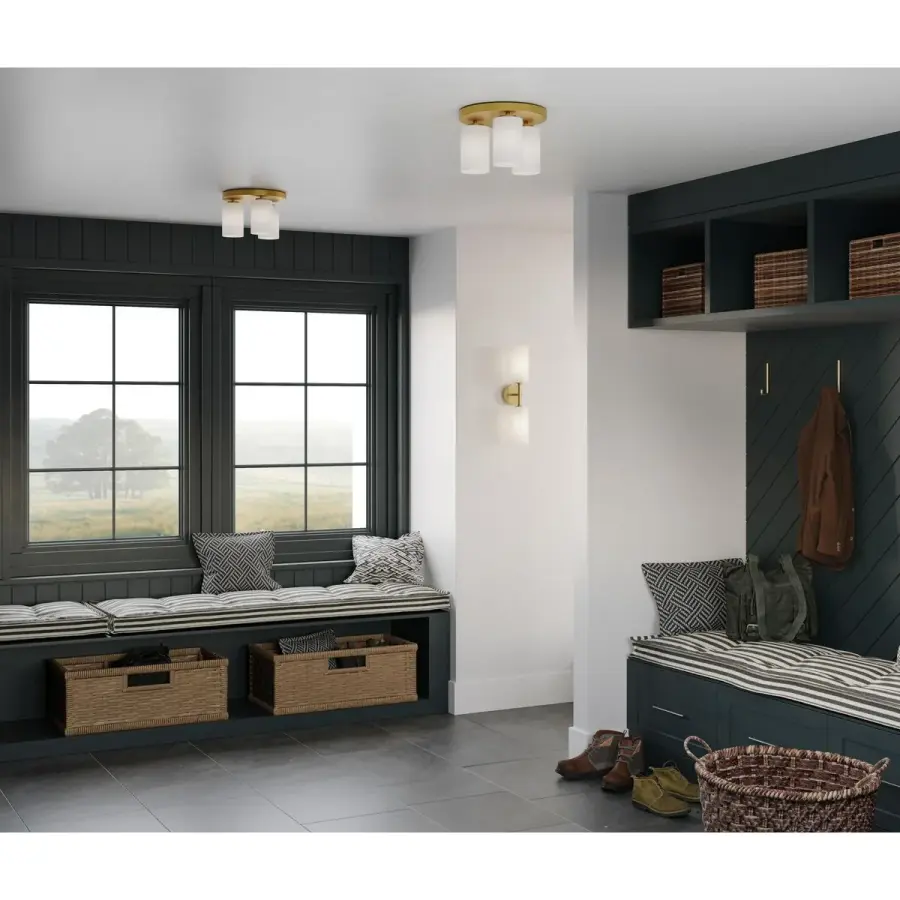 Cofield 12" Three-Light Flush Mount - Image 8