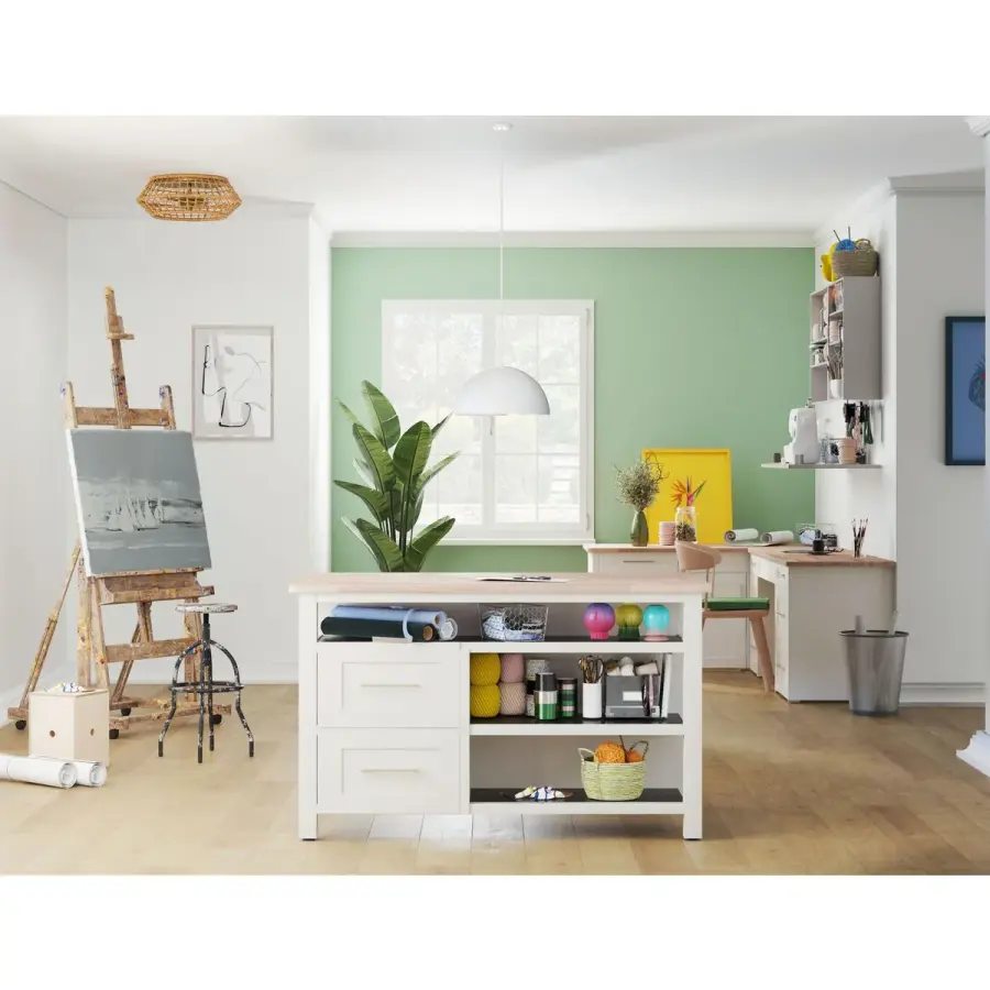 Coastal-Inspired Flush Mount Blends Natural Texture with Vintage Elegance - Image 2