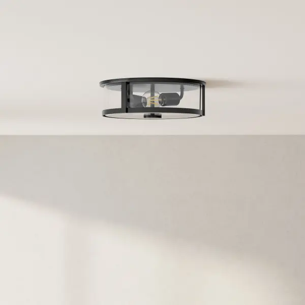 Gilliam Two-Light Flush Mount - Image 1