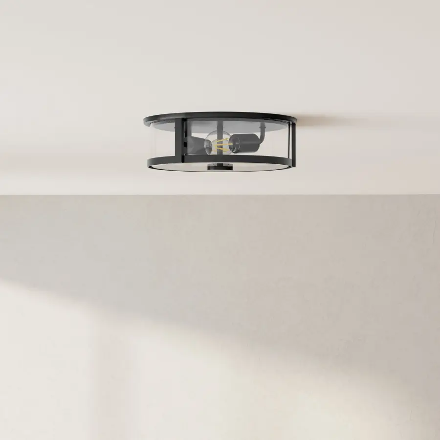 Gilliam Two-Light Flush Mount - Image 1