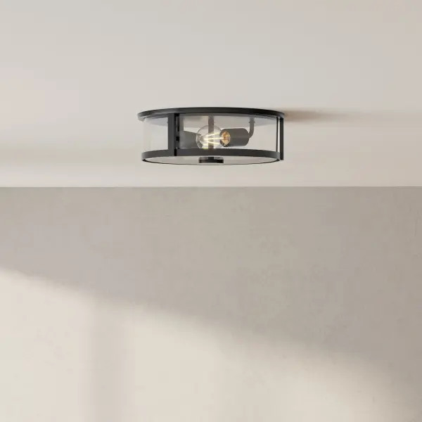 Gilliam Two-Light Flush Mount - Image 2