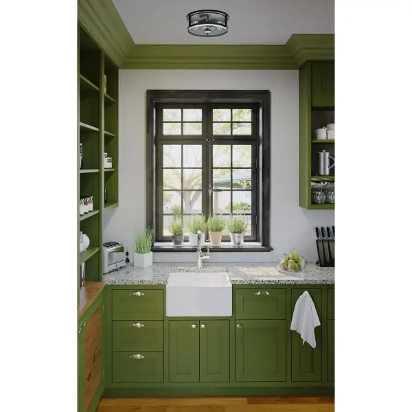 Gilliam Two-Light Flush Mount - Image 8