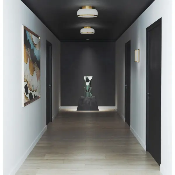 Parkhurst Two-Light 11-1/4" Flush Mount - Image 8