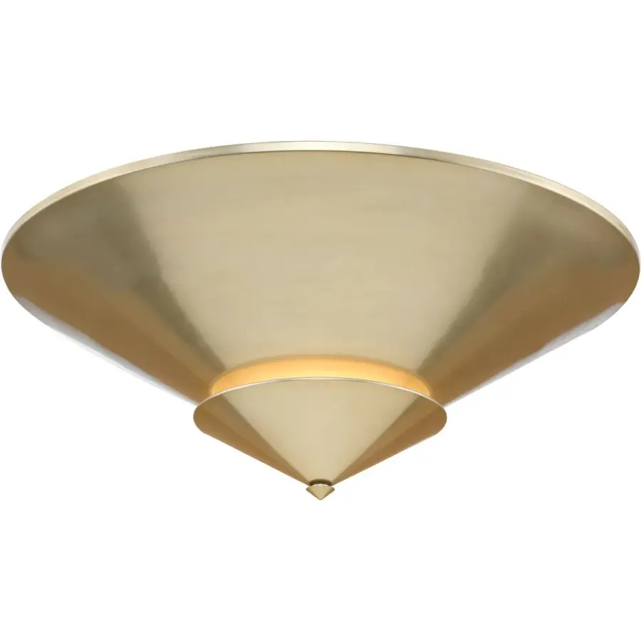 Pinellas 25" Four-Light Flush Mount in White Plaster - Image 3