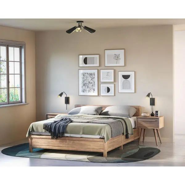 Modern Flush Mount with Generous 24" Coverage and Clean Lines - Image 6