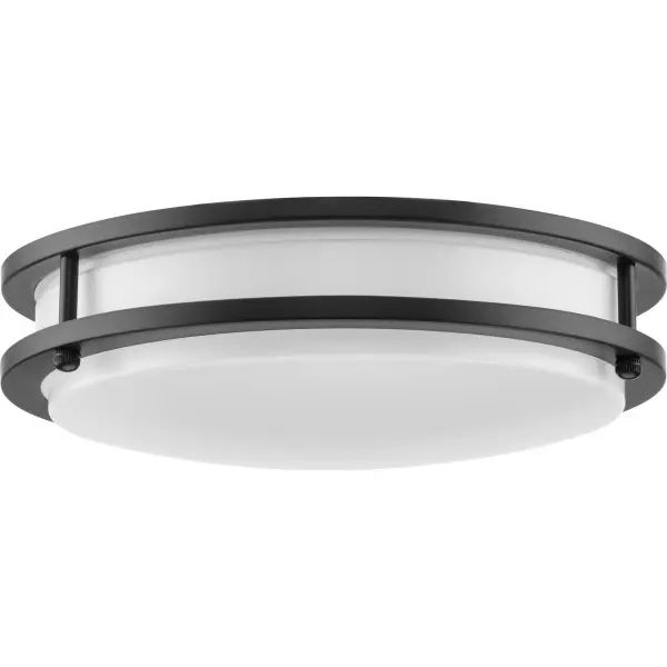 The Abide flush mount combines energy-efficient LED technology with 5-CCT adjustability, allowing you to customize the light color from warm to cool. Its compact 10.24" profile and brushed nickel finish make it ideal for smaller spaces.