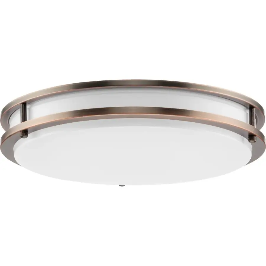 Energy-Efficient LED Flush Mount with Adjustable Color Temperature - Image 1