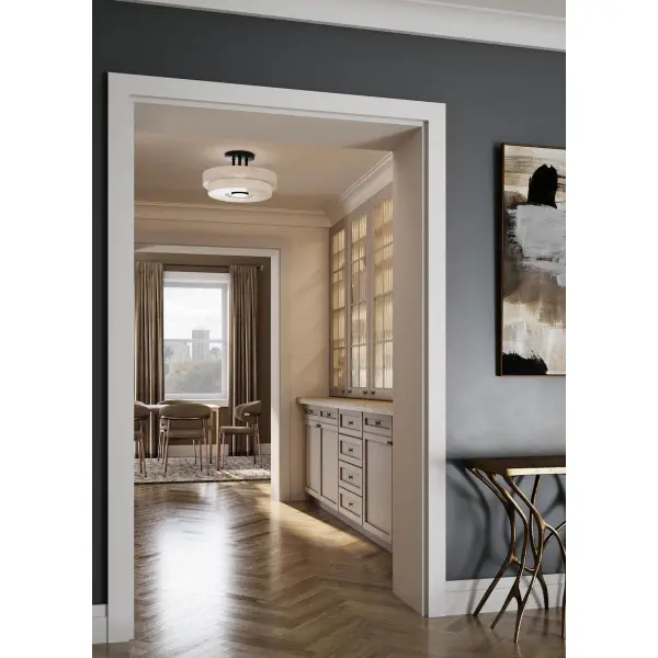 Tosca Three-Light Semi-Flush Mount - Image 6