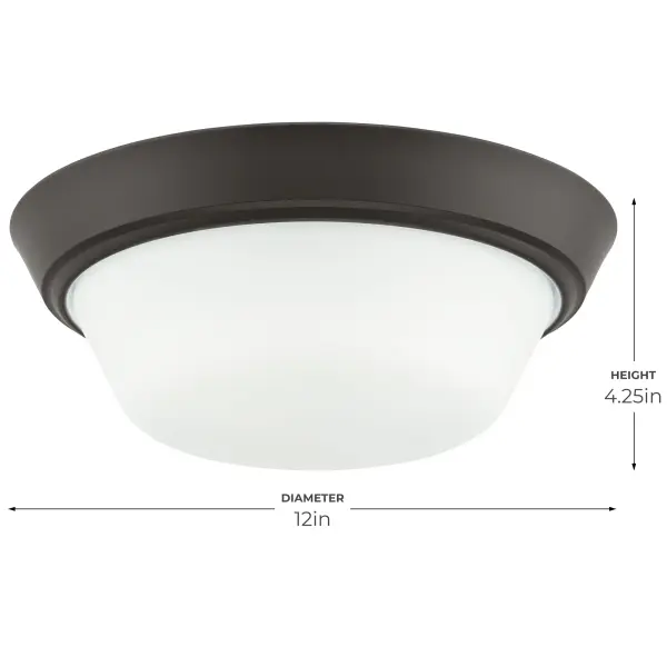 Edessa Flush Mount in Brushed Nickel - Image 16