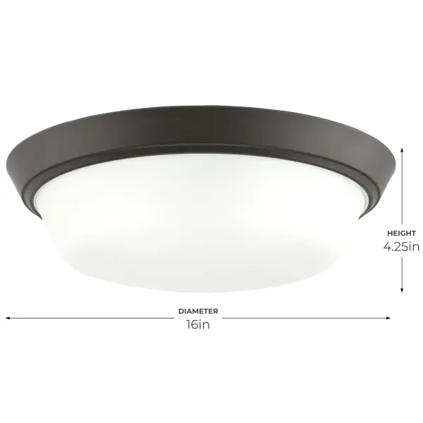 Edessa Flush Mount in Brushed Nickel - Image 20
